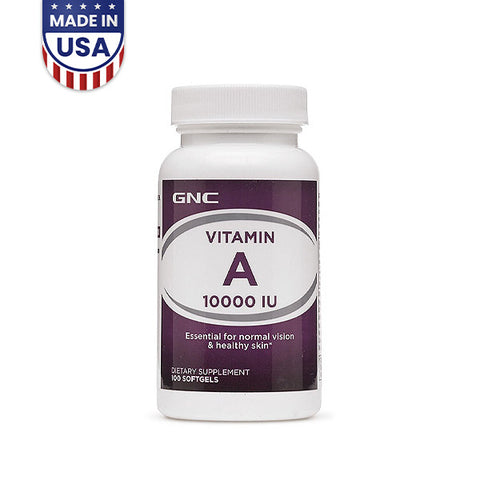 GNC Vitamin A 10000 IU 100 Softgels
