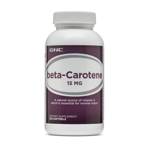 GNC beta-Carotene 15mg 360 Softgels