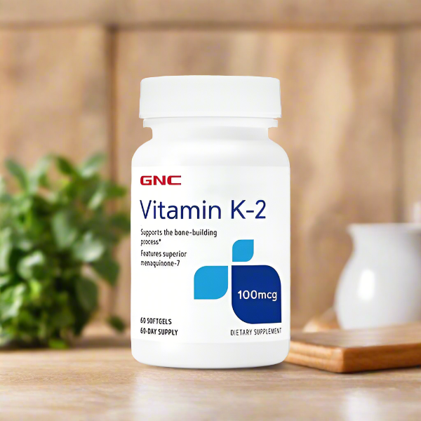 GNC Vitamin K2 100mcg 60 Ct - Vitamins House