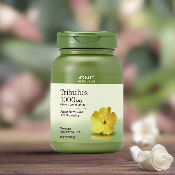 GNC Herbal Plus Tribulus 1000mg 90 Capsules - Vitamins House