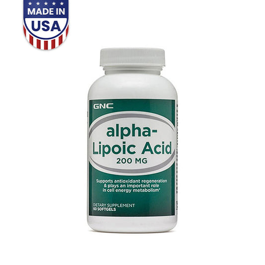 GNC Alpha Lipoic Acid 200mg - Vitamins House