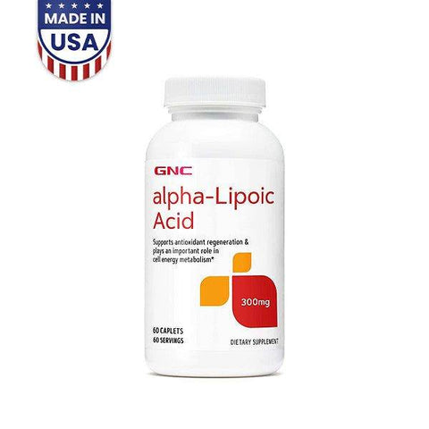 GNC Alpha Lipoic Acid 300mg 60 CT - Vitamins House