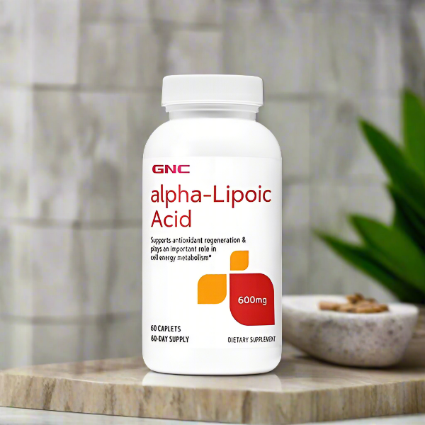 GNC Alpha Lipoic Acid 600mg 60Tabs - Vitamins House