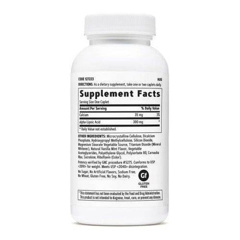 GNC Alpha Lipoic Acid 600mg 60Tabs - Vitamins House