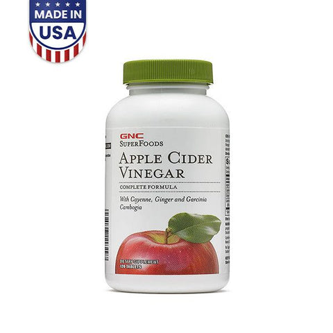 GNC Apple Cider Vinegar 120ct - Vitamins House