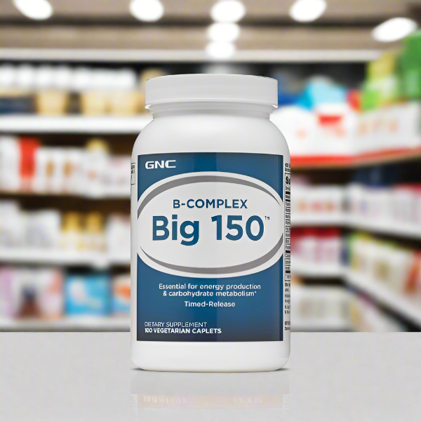 GNC B-Complex Big 150 100 caplets - Vitamins House