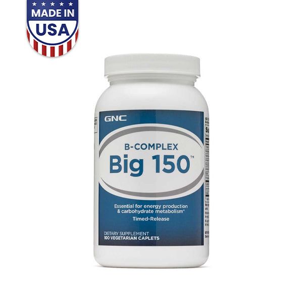 GNC B-Complex Big 150 100 caplets - Vitamins House