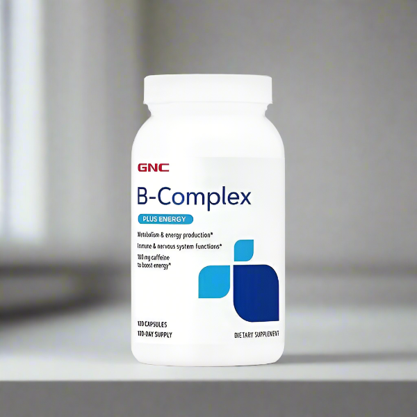 GNC B-Complex Plus Energy 120 Capsules - Vitamins House