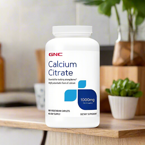 GNC Calcium Citrate 1000mg 180CT - Vitamins House