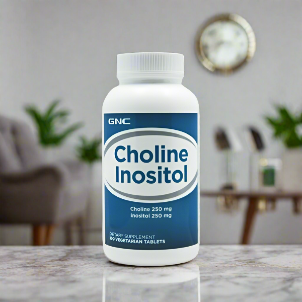 GNC Choline Inositol 250mg 100 Tablets - Vitamins House