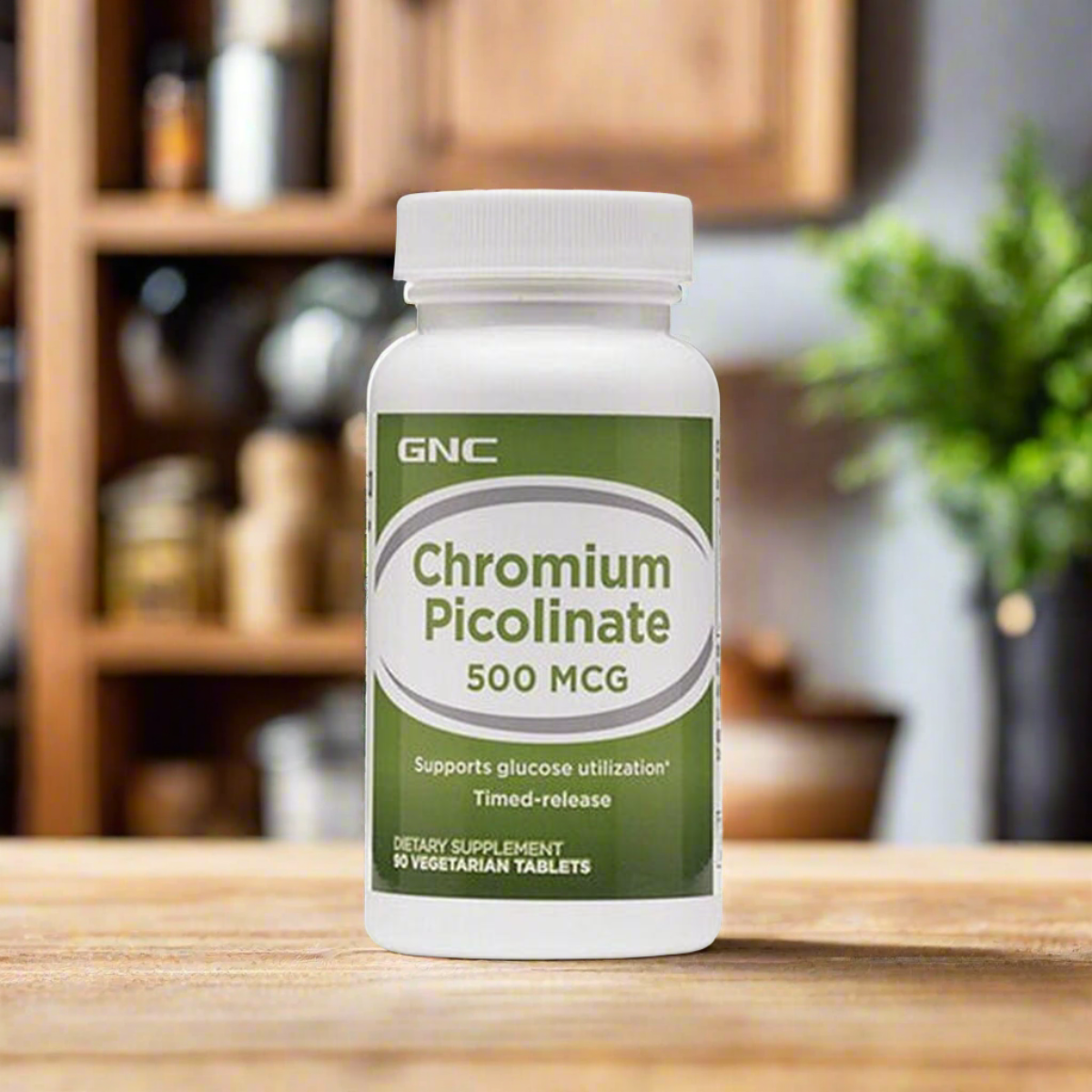 GNC Chromium Picolinate 500mcg 90 Tablets - Vitamins House