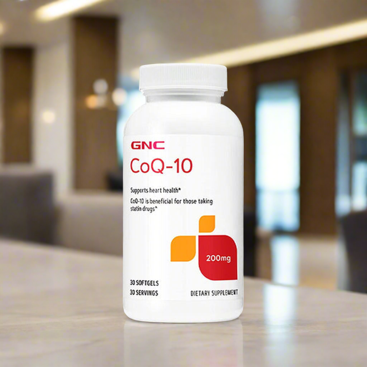 GNC CoQ10 200mg 30 Softgels - Vitamins House