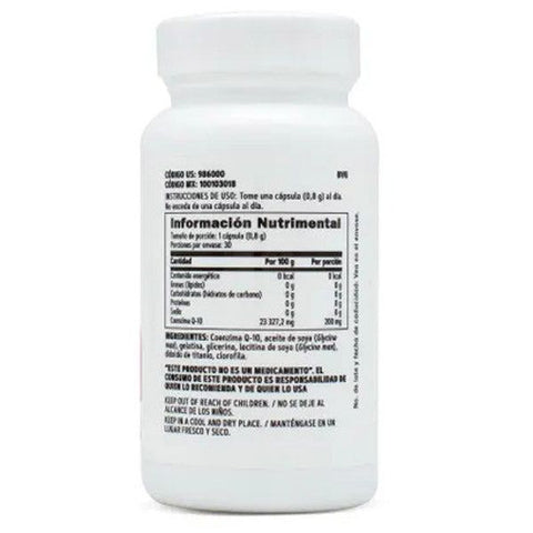 GNC CoQ10 200mg 30 Softgels - Vitamins House