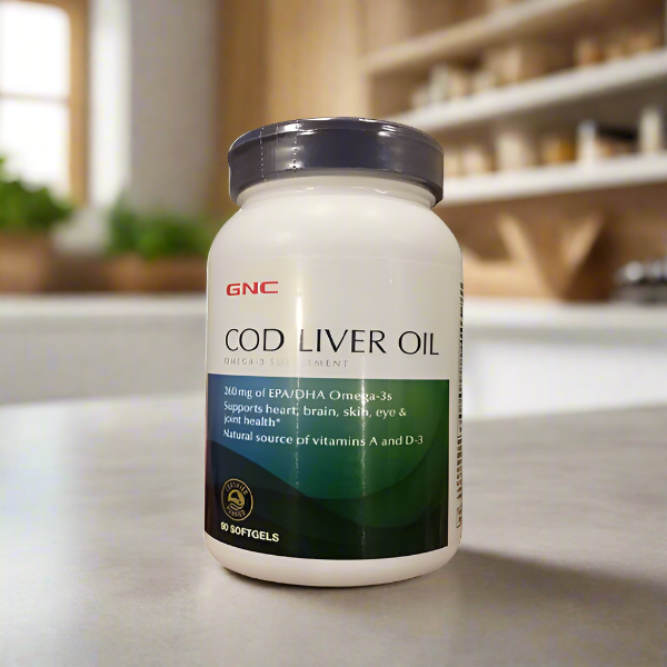 GNC Cod Liver Oil Dietary Supplement - Vitamins House