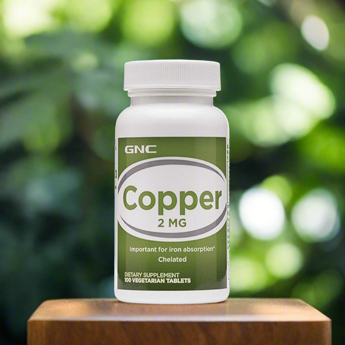 GNC Copper 2mg 100 Tablets - Vitamins House