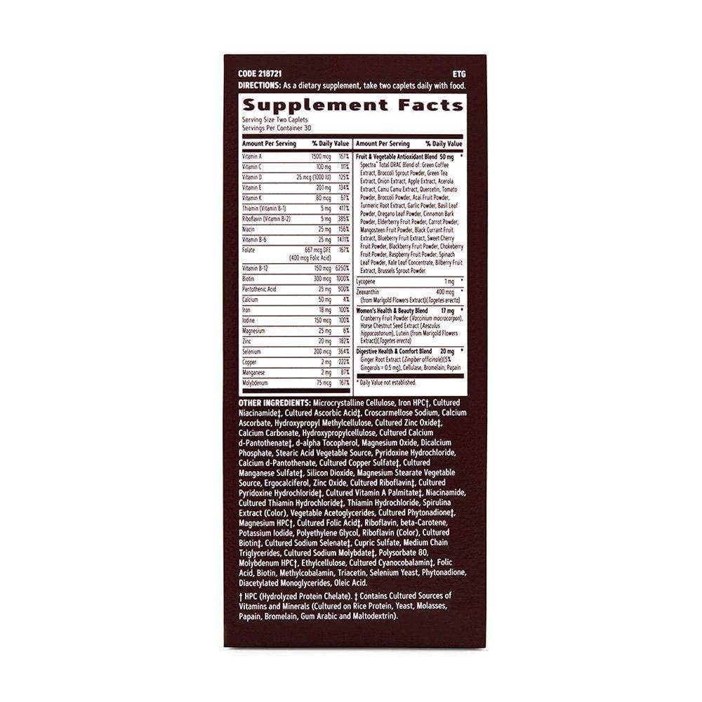 GNC Earth Genius Women’s Multivitamin 60 Caplets - Vitamins House