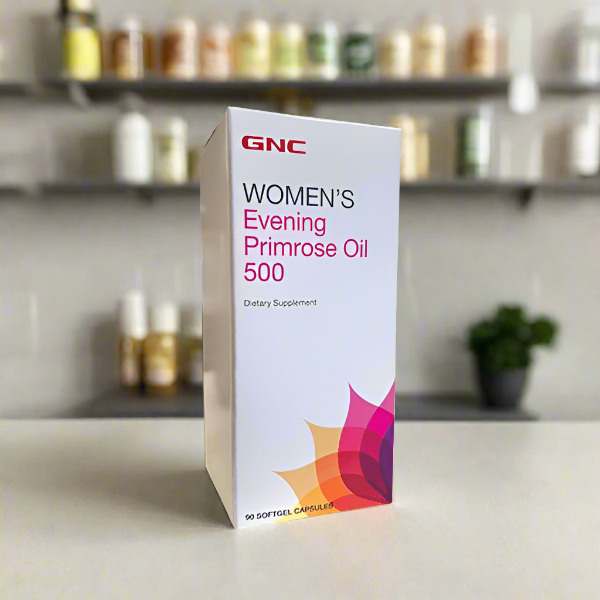 GNC Evening Primrose Oil 500mg 90Ct - Vitamins House