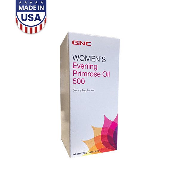 GNC Evening Primrose Oil 500mg 90Ct - Vitamins House