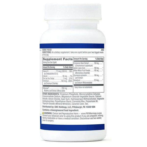 GNC Healthy Blood Sugar Formula with Reducose - Vitamins House