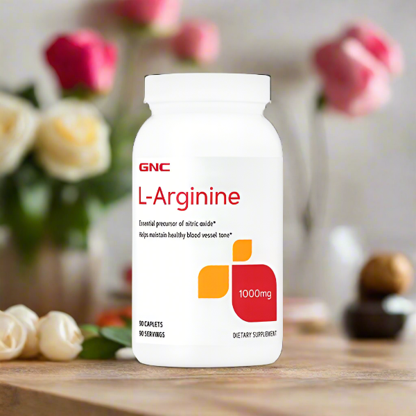 GNC L-Arginine 1000mg, 90 Ct - Vitamins House