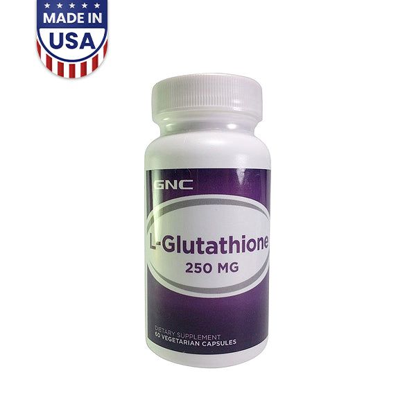 GNC L-Glutathione 250mg 60 Capsules - Vitamins House