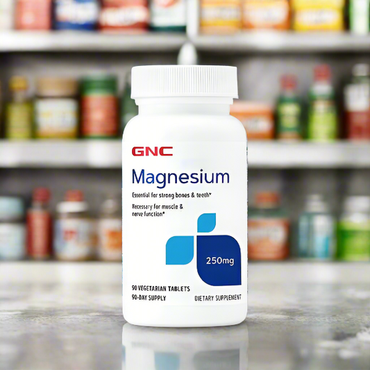 GNC Magnesium 250mg - Vitamins House