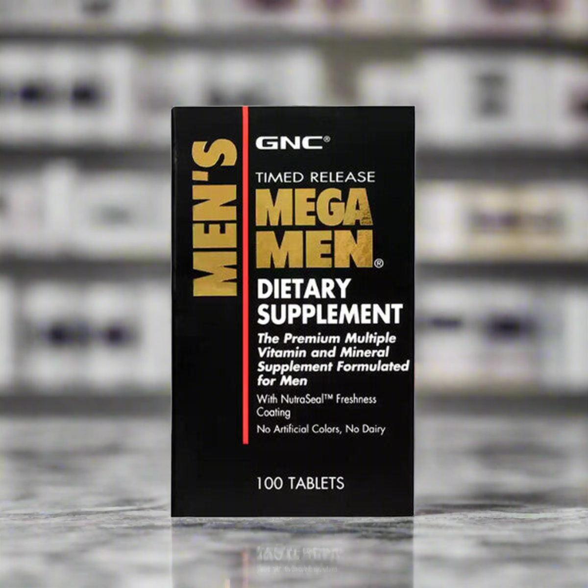 GNC Mega Men Time Release 100CT - Vitamins House