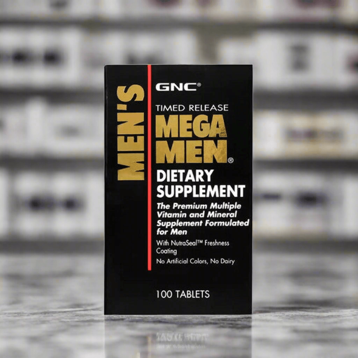 GNC Mega Men Time Release 100CT - Vitamins House