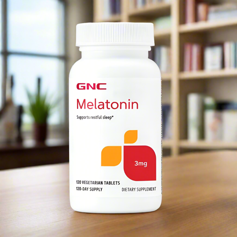 GNC Melatonin 3mg, 120 Ct - Vitamins House