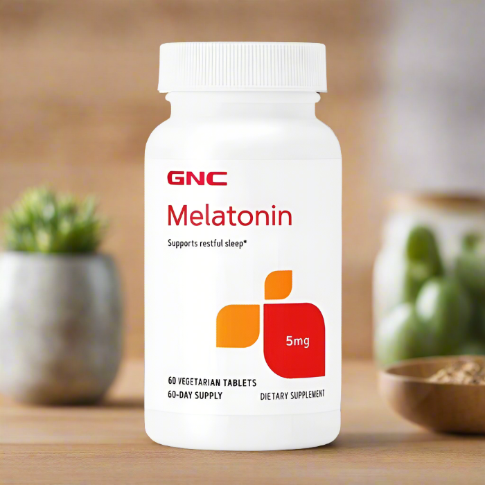 GNC Melatonin 5mg, 60 Ct - Vitamins House