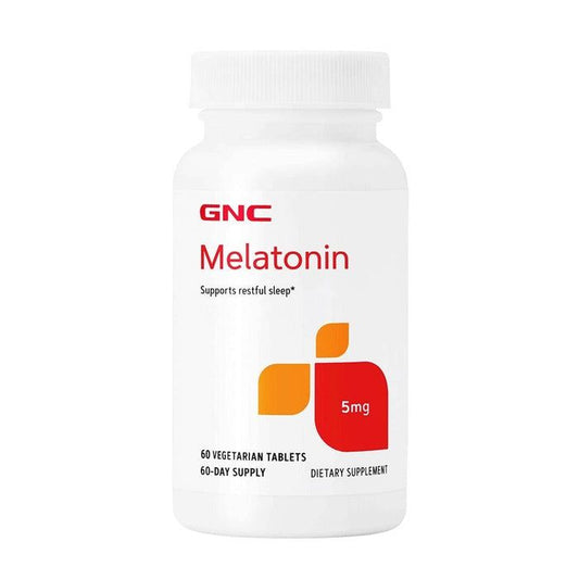 GNC Melatonin 5mg, 60 Ct - Vitamins House