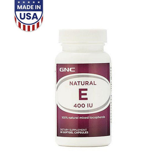 GNC Natural-E 400IU 90Caps - Vitamins House