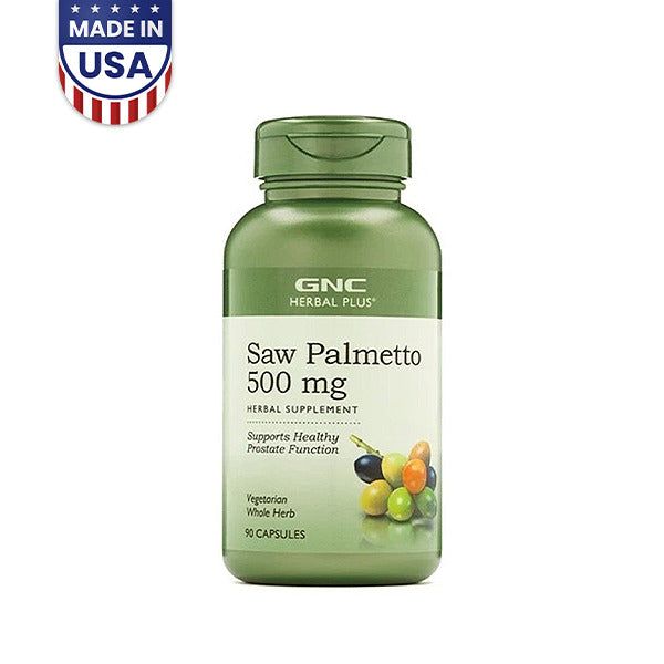 GNC Saw Palmetto 500mg 90CT - Vitamins House