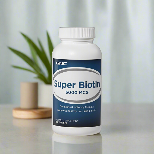 GNC Super Biotin 6000mcg - Vitamins House