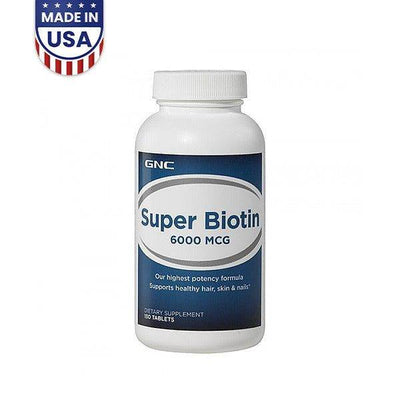 GNC Super Biotin 6000mcg - Vitamins House