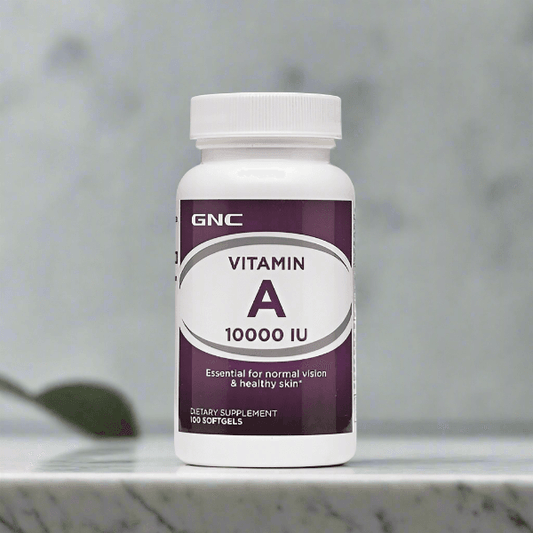 GNC Vitamin A 10000 IU 100 Softgels - Vitamins House