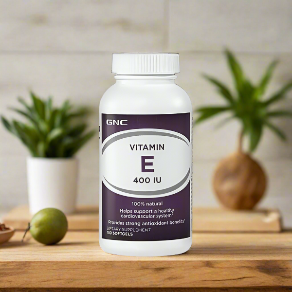 GNC Vitamin E 400 180Ct - Vitamins House