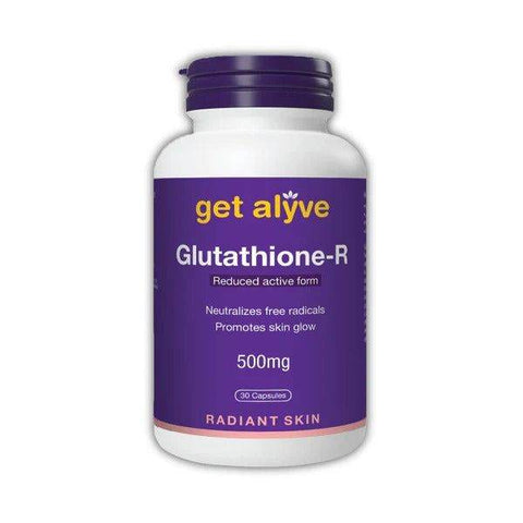 Get Alyve Glutathione-R (Reduced Glutathione), 30 Ct Vitamins House Get Alyve Glutathione-R (Reduced Glutathione), 30 Ct Vitamins House