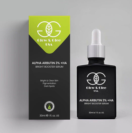 Glow & Glee Alpha Arbutin 3% + Ha Bright Booster Serum 30Ml - Vitamins House