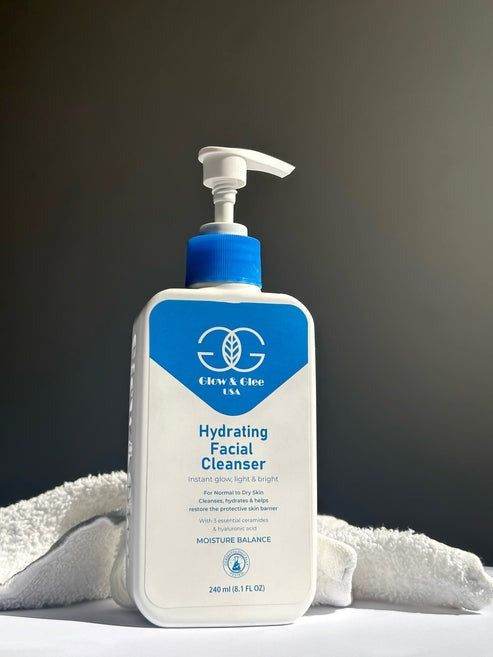 Glow & Glee Hydrating Facial Cleanser For Normal To Dry Skin 240Ml - Vitamins House