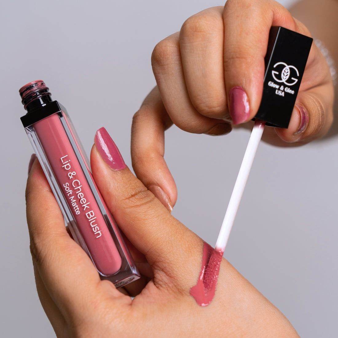 Glow & Glee Lip & Cheek Blush Soft Matte 316 Full Kiss 8Ml - Vitamins House
