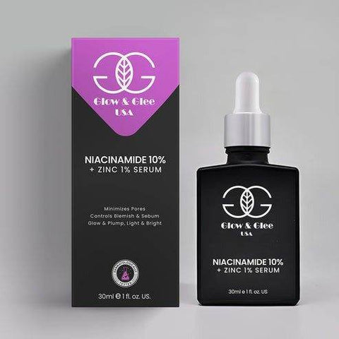 Glow & Glee Niacinamide 10% + Zinc 1% Serum 30Ml - Vitamins House