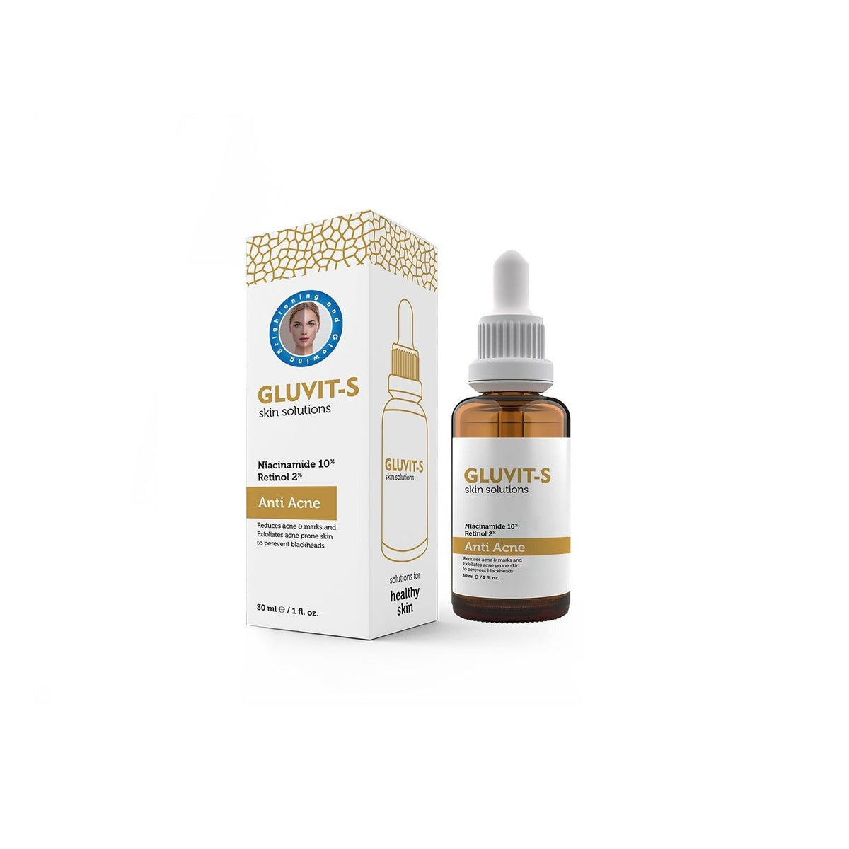 Gluvit-S ANTI ACNE SERUM - Vitamins House