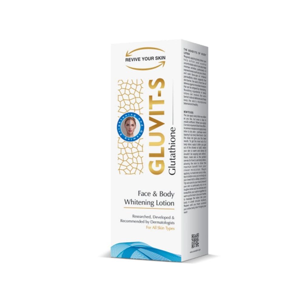 Gluvit-S Face & Body Whitening Lotion - Vitamins House