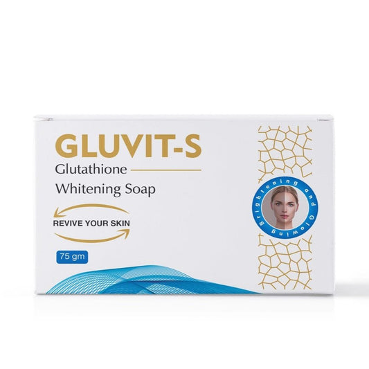 Gluvit-S Whitening Soap - Vitamins House