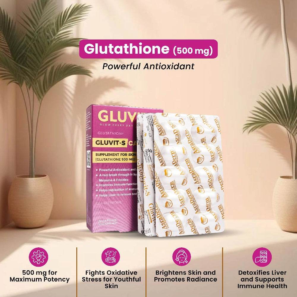 Gluvit-s Glutathione 500 mg 30ct Vitamins House Gluvit-s Glutathione 500 mg 30ct Vitamins House