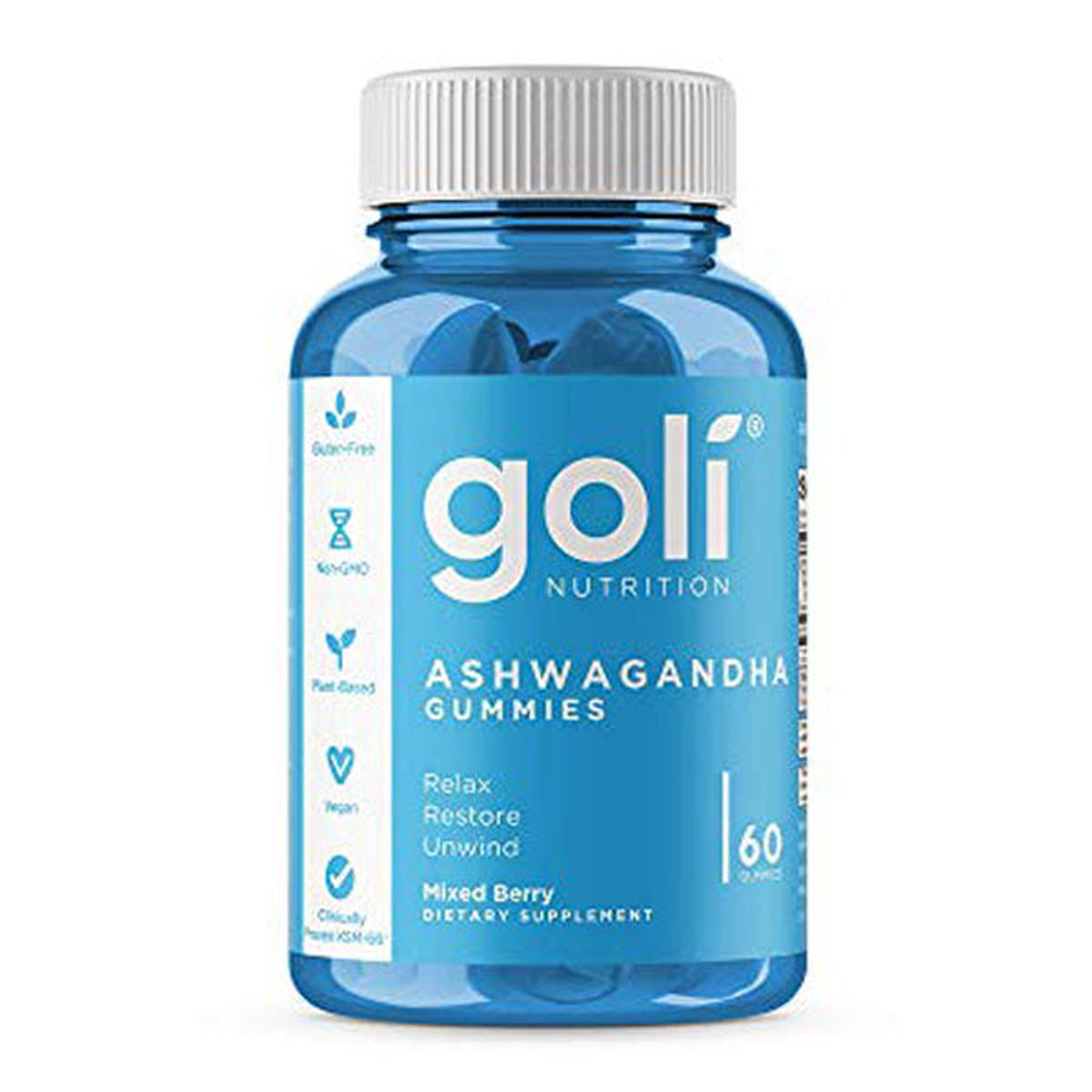 Goli Nutrition Ashwagandha Gummies – 60 Ct - Vitamins House