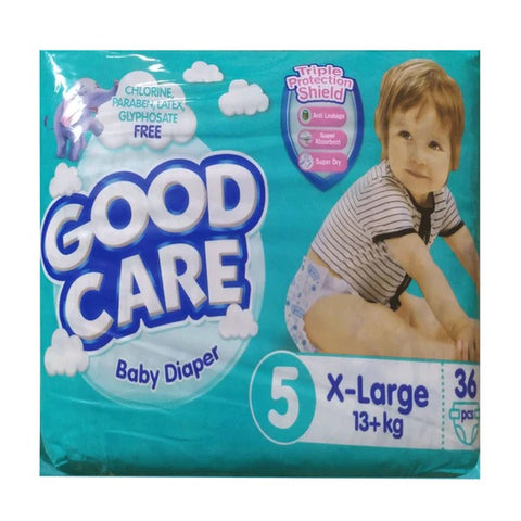 Good Care Baby Diaper Size 5 (X-Large), 36 Ct