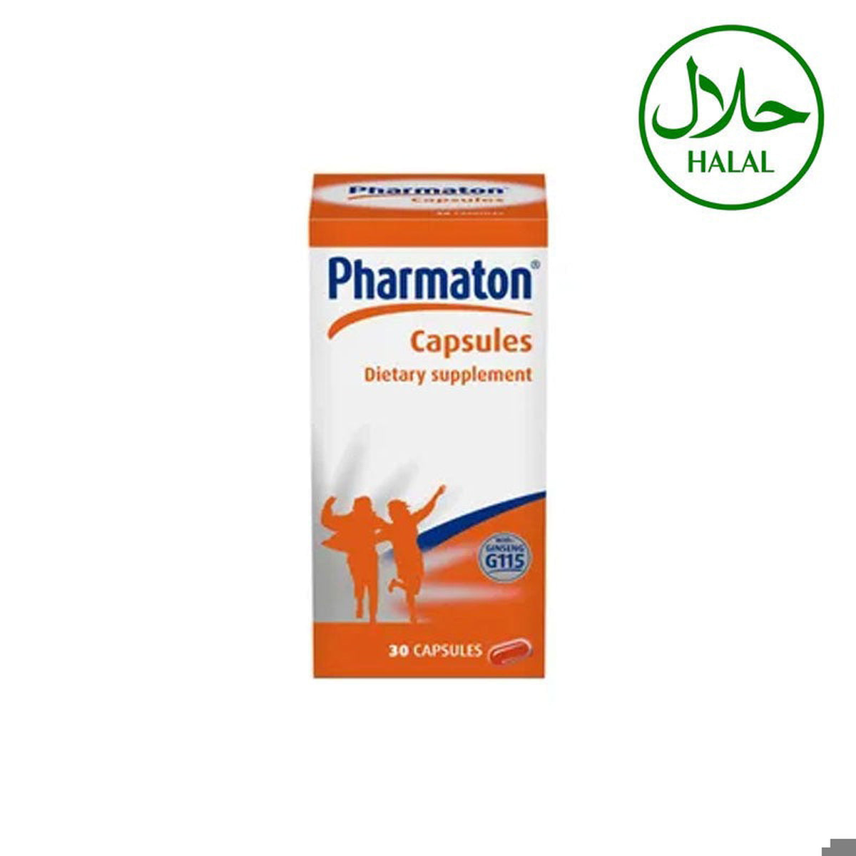 Halal Pharmaton Ginseng G115 30ct - UK Imported - Vitamins House