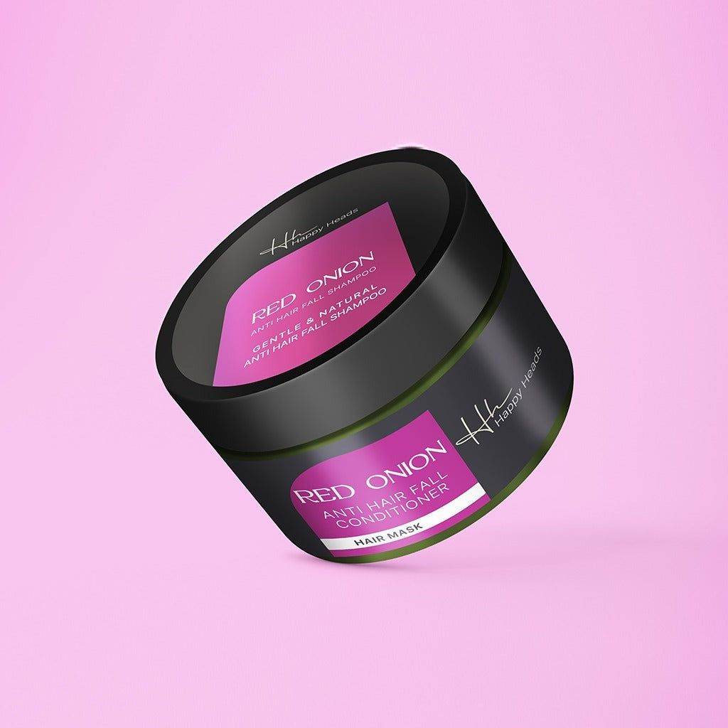 Happy Heads Red onion anti Hair Fall Mask - Vitamins House